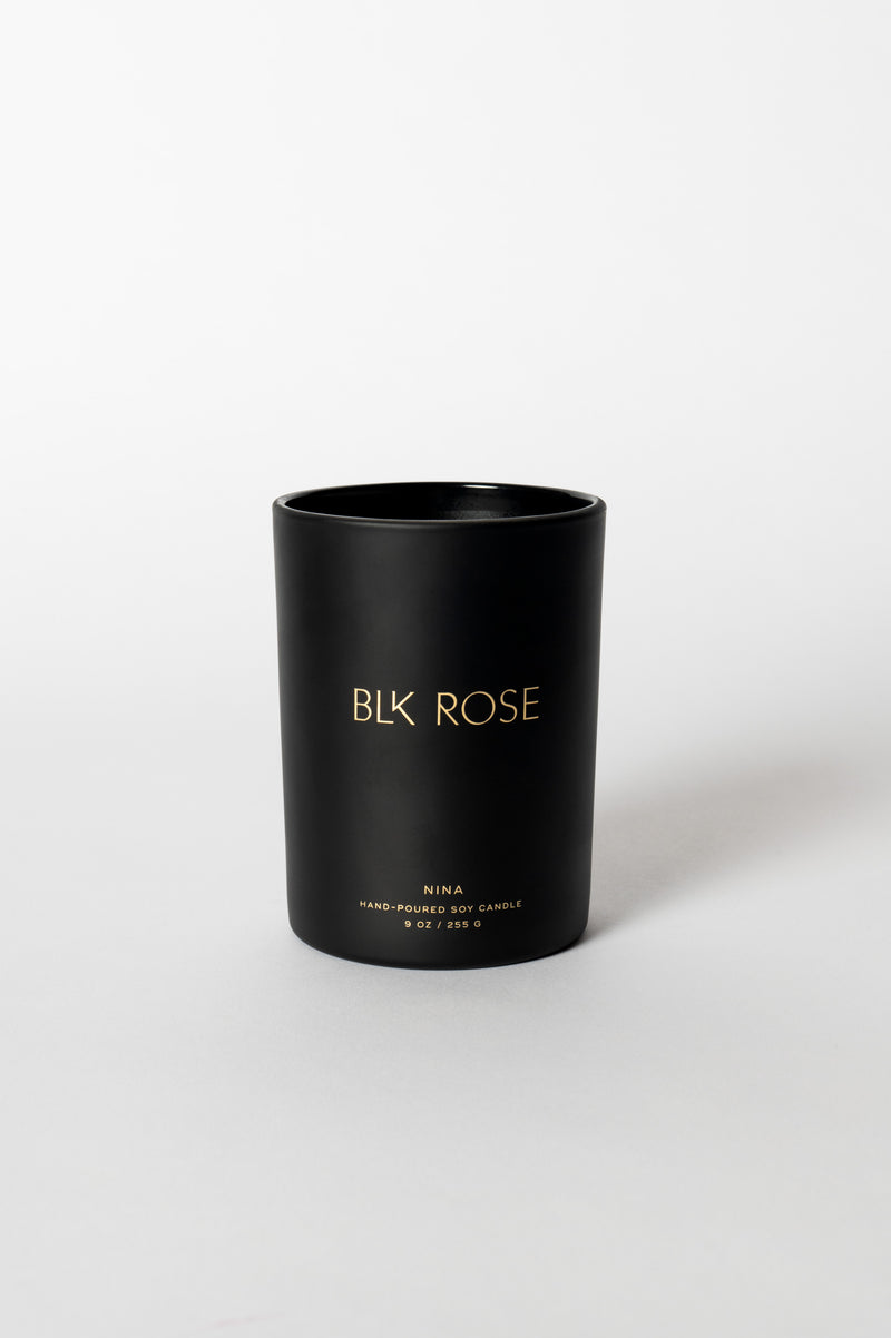 Nina BLK IS BEAUTIFUL 9oz Candle