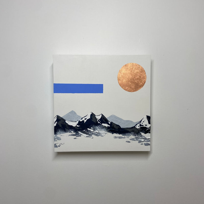 Blue Run Day 12x12 IN.