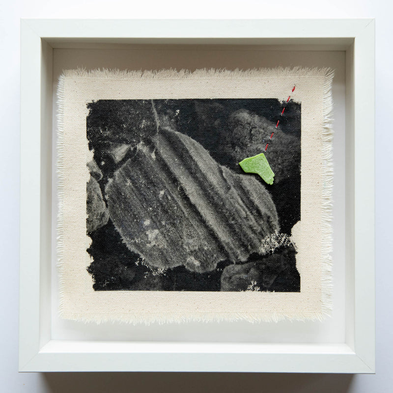 'How Did We Get Here?' #4 8x8 in Shadow Box
