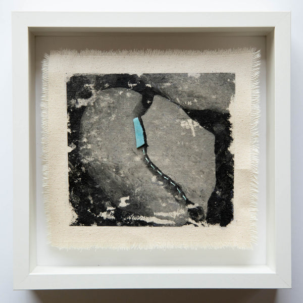 'How Did We Get Here?' #6 8x8 in Shadow Box