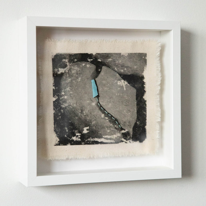 'How Did We Get Here?' #6 8x8 in Shadow Box