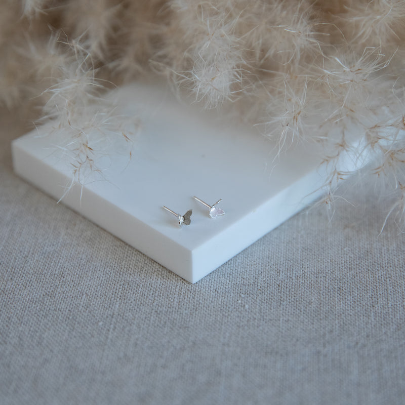 Butterfly Studs Sterling Silver