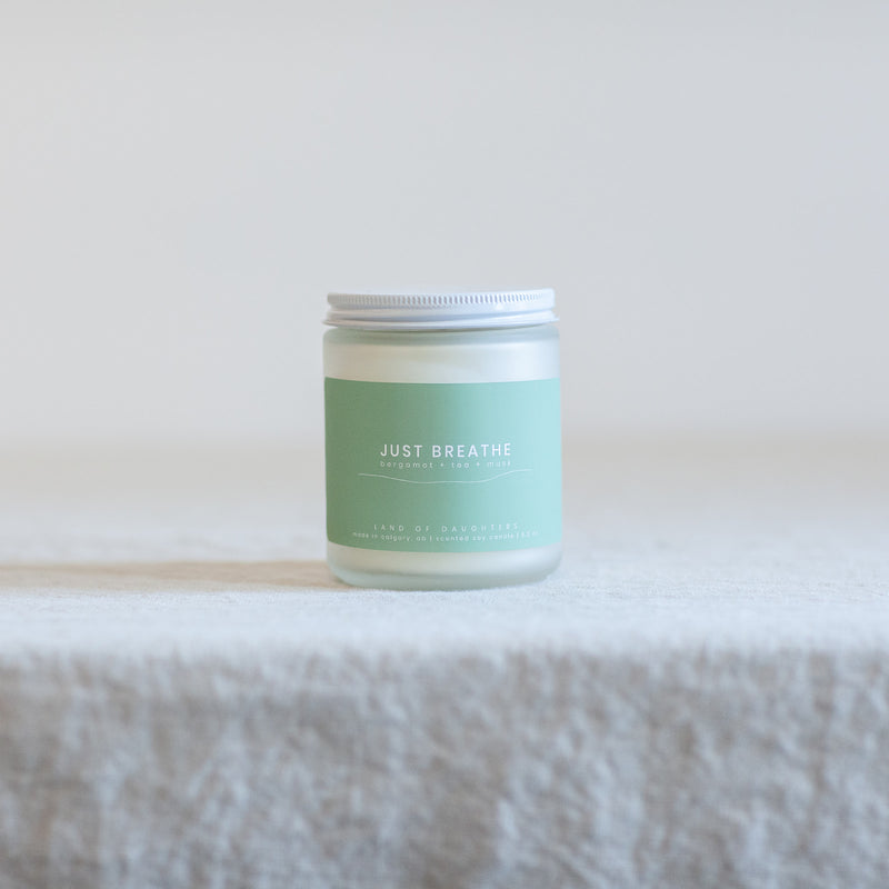 Just Breathe 8oz Candle