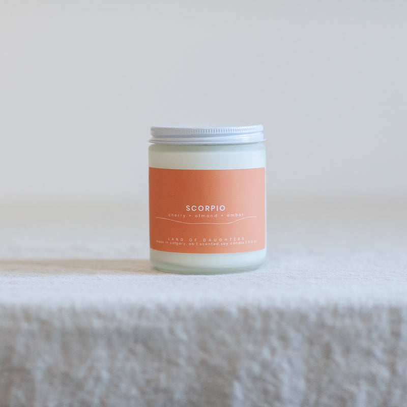 Scorpio 8oz Candle