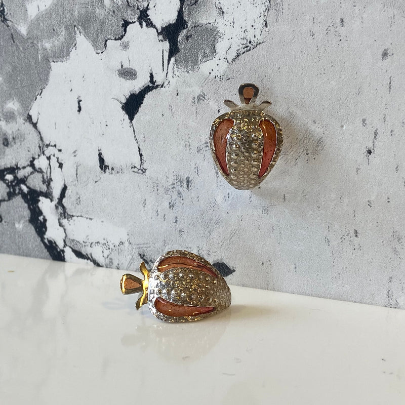 Argot Studs in Orange