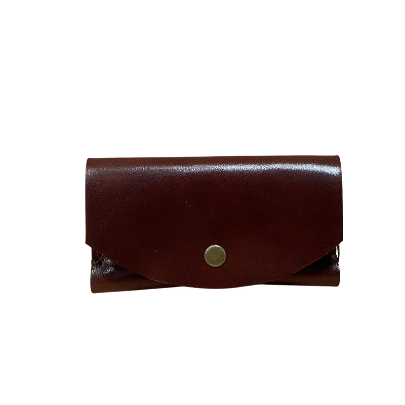 Arc Card Holder in Brown