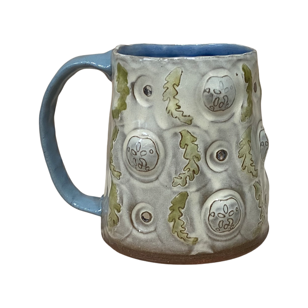 Seaweed and Sand Dollar Mug