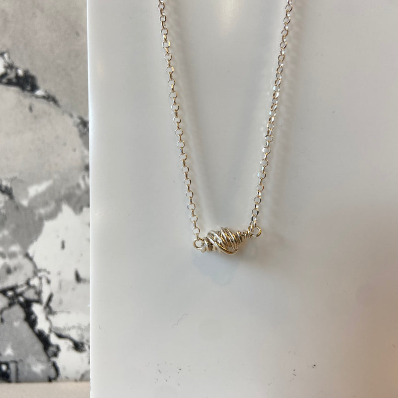 Hera Pendant in Silver