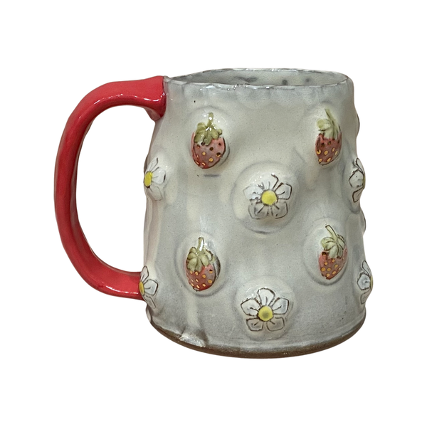 Strawberry Wallpaper Mug